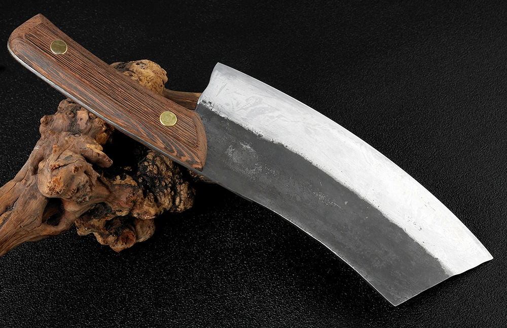 XITUO Forged Kitchen Chef Knife Traditional Handmade Clip Steel Slicing Meat Vegetable Multifunctional Butcher Knives Clad Steel