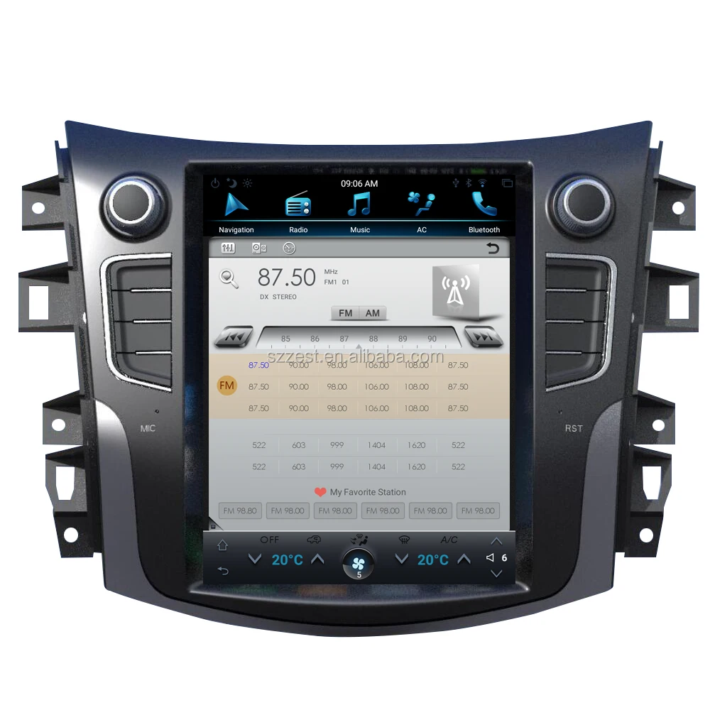 Zestech Tesla Style Android Head Unit 10.4 Inch Vertical Screen Car Dvd ...