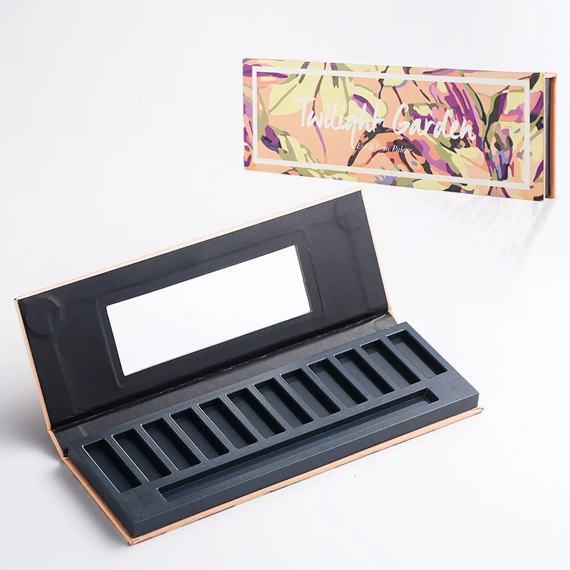 Jinayon Custom Empty Eyeshadow Eyelash Palette Package Cosmetics Makeup Products Eye shadow Palette details