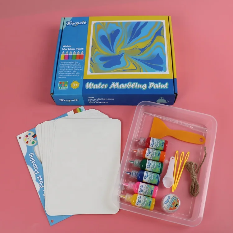 
original 6 colors marbling acrylic paint 