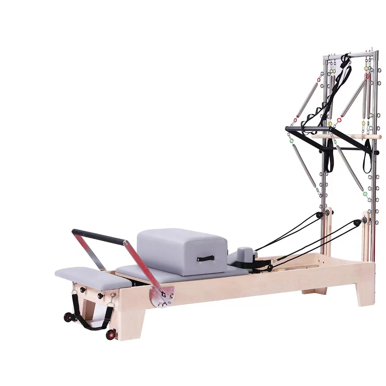 Vogpl001a Studio Clinical Reformer With Tower Wood Of Maple Or Oak Reformer Half Trapeze Buy
