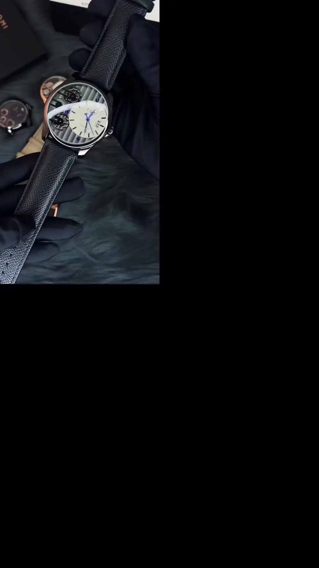 TOMI Men's Business Watch Set - Stylish Quartz Watch Gift for Him