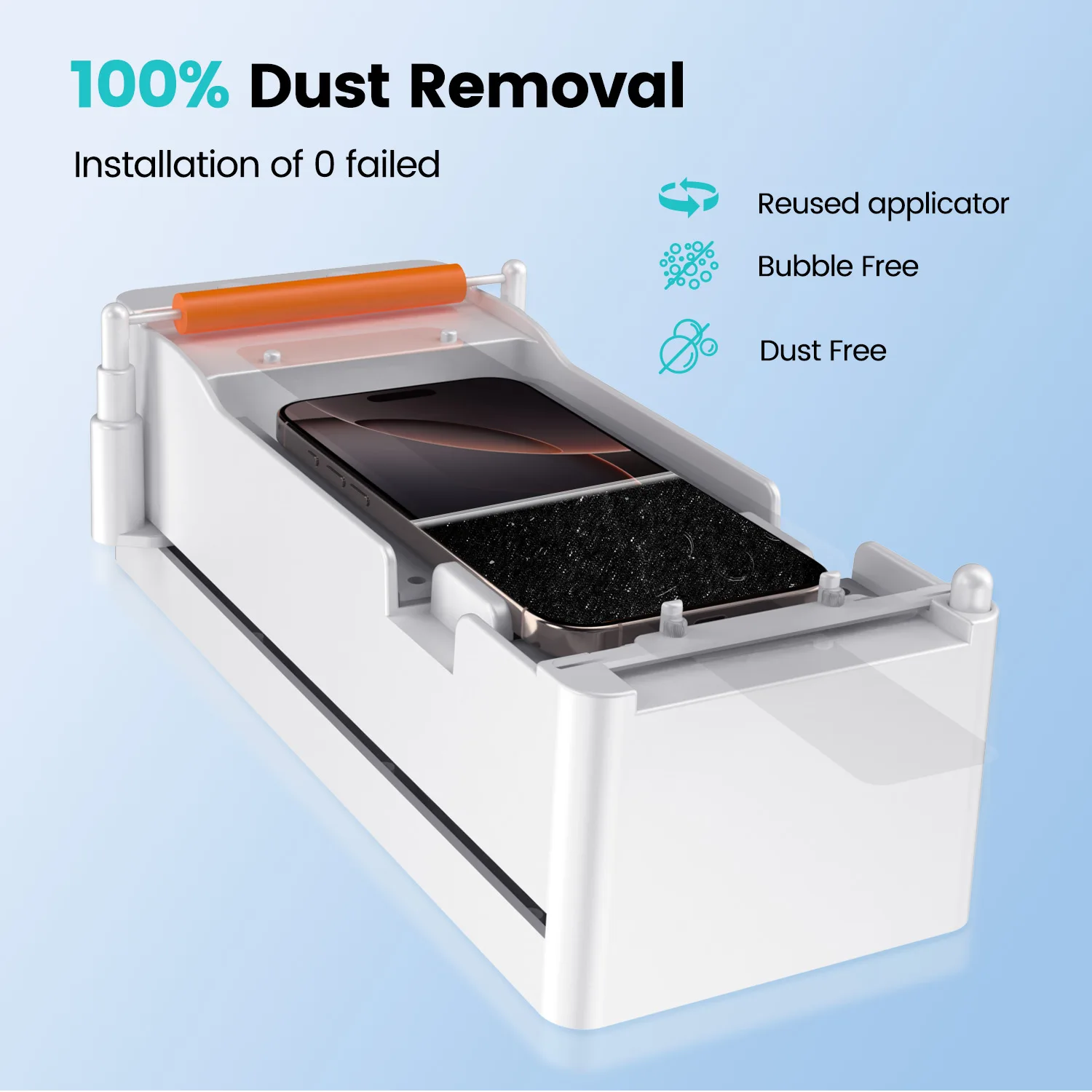 Mietubl Smart Plotter cutting and applying screen protector film