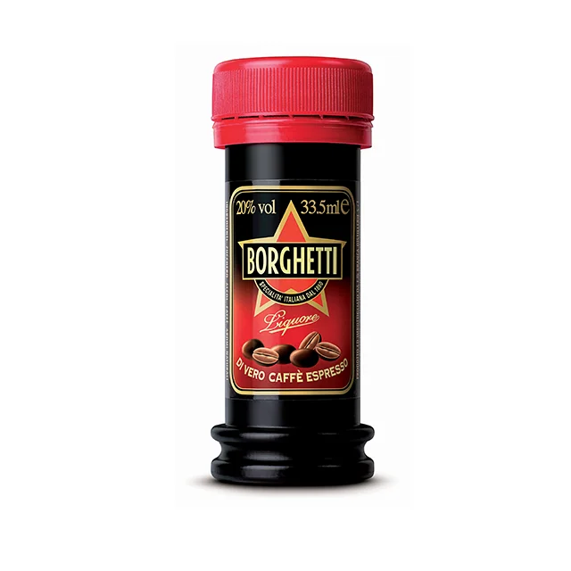 
Italian coffee liqueur 3,35cl 20% Caffe Borghetti 