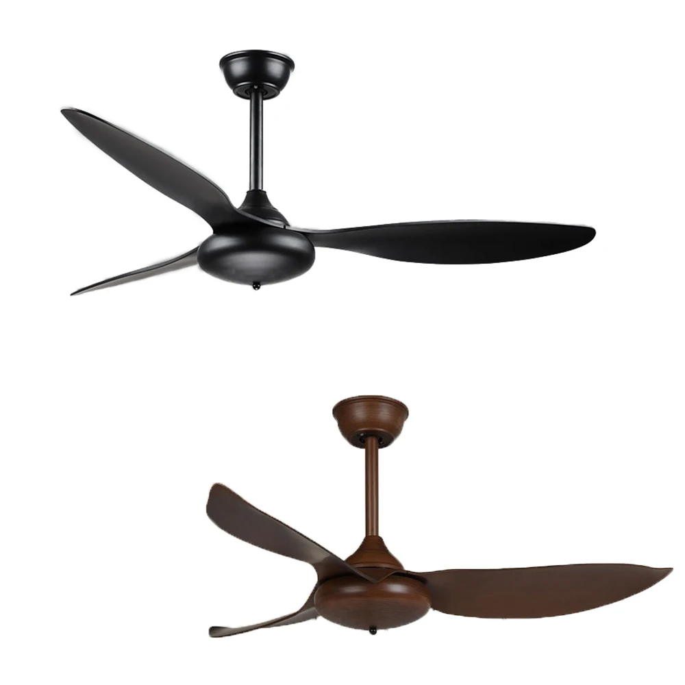 1stshine Nordic 3*ABS blades Ceiling Fan  with remote control Without Light decorate the office+hotel+home