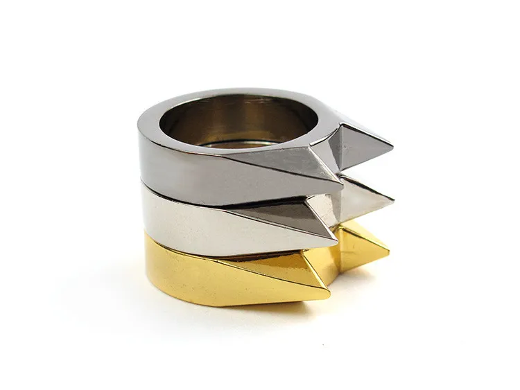 Women Lady Self defence Protect Weapon ring Window Breaker Finger Survival Fight Combat Outdoor Emergency EDC Tool