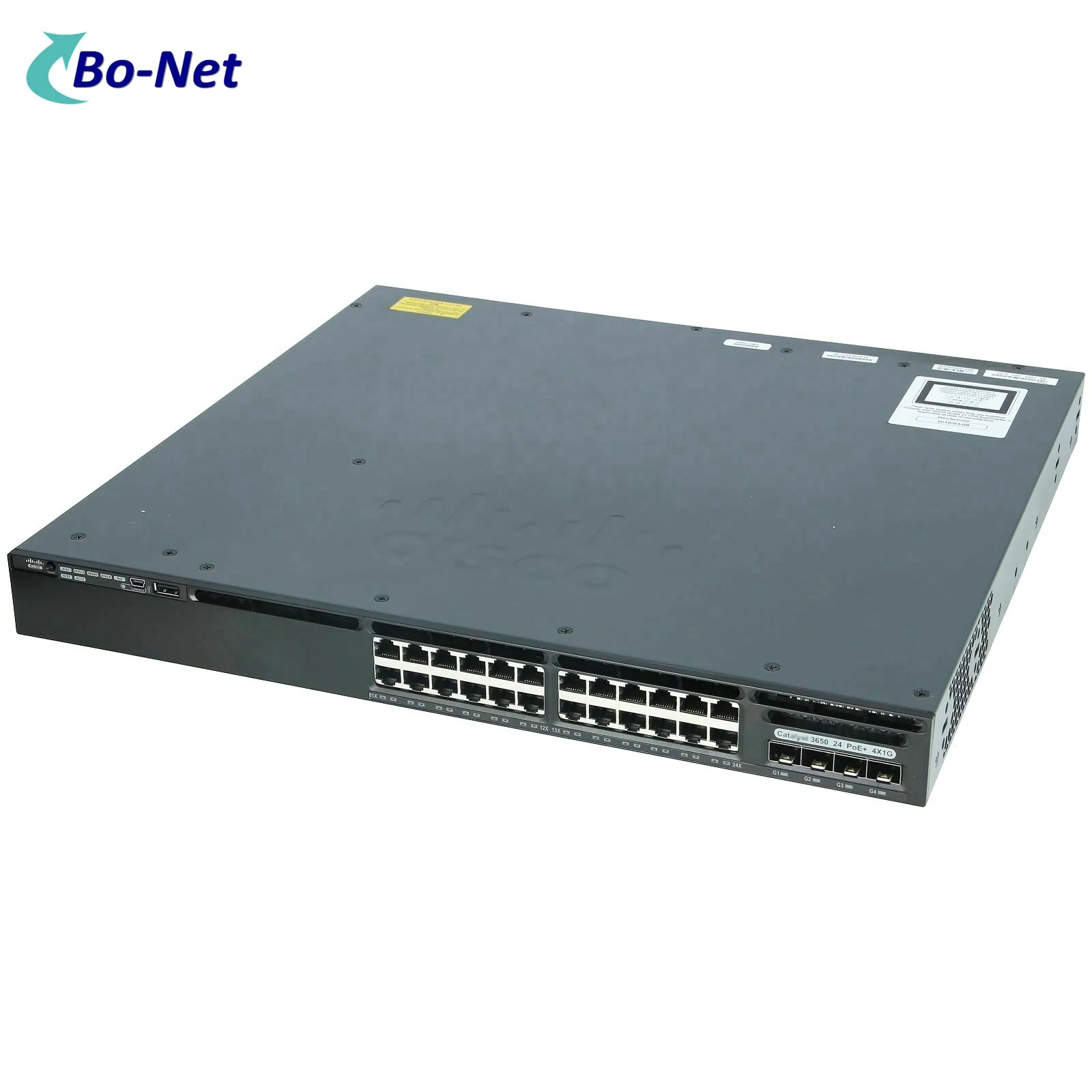 CISCO 3650 Series switch WS-C3650-24PS-S 24 Port PoE 2x10G Uplink LAN