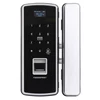 Electronic Smart Glass Door Lock Fingerprint Smart Lock Password Door Access Control System Fingerprint/Password/Swipe/Remote Un