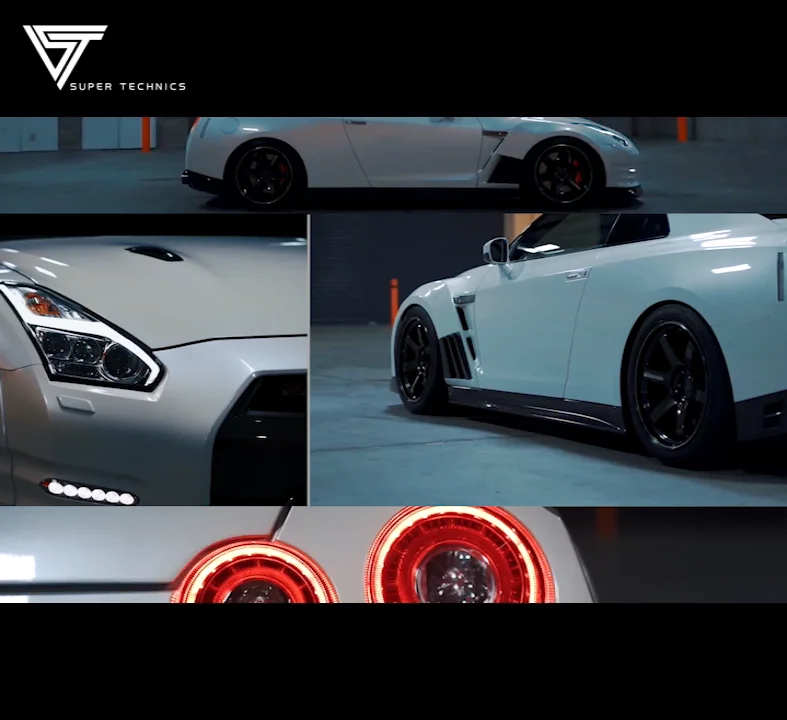 Rocket Bunny Style Glass Fiber Frp Wide Body Kits For Nissan Gtr R35 ...