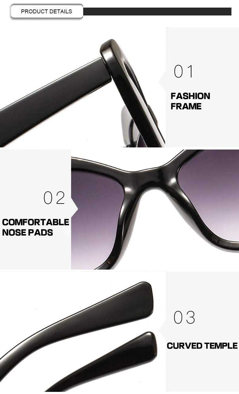Fresh Style Jelly Color Frame Custom  Logo Cat Eye Women Men Sunglasses