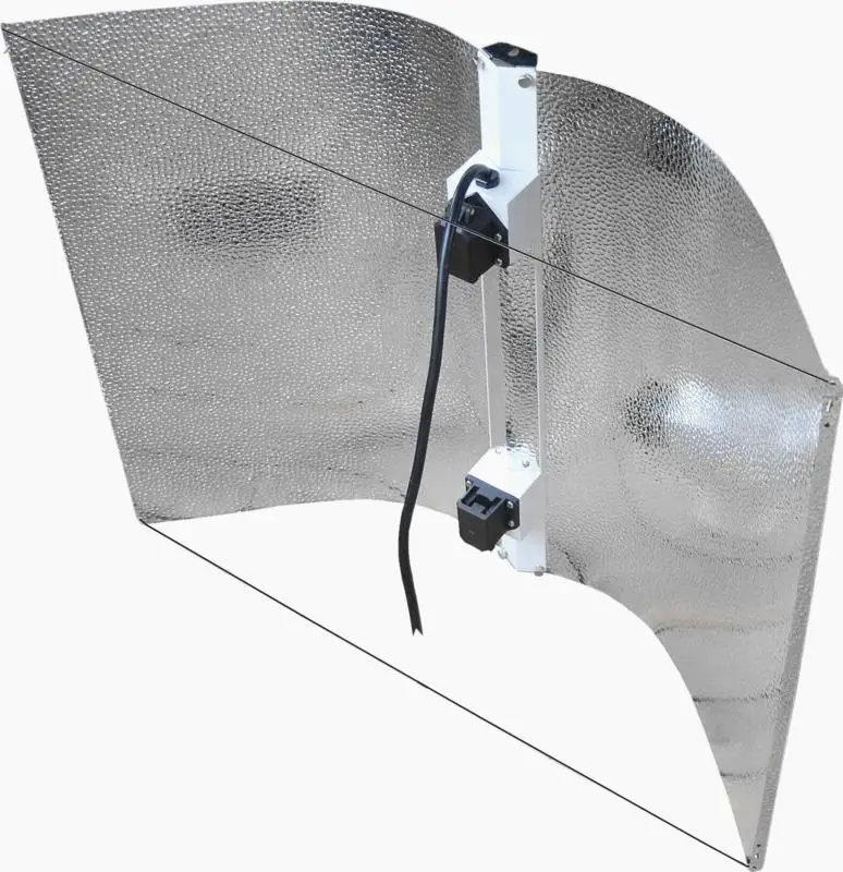Hydroponic Double ended  Flexwing Adjust Wing  wing reflector for grow light system HPS/MH/CMH