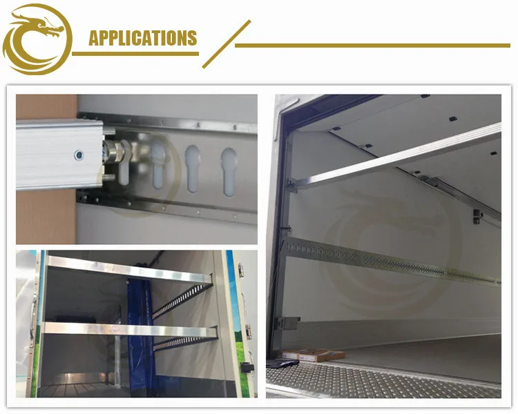 Heavy Duty Aluminum Logistic Cargo Secure Shoring E Track Decking Beam