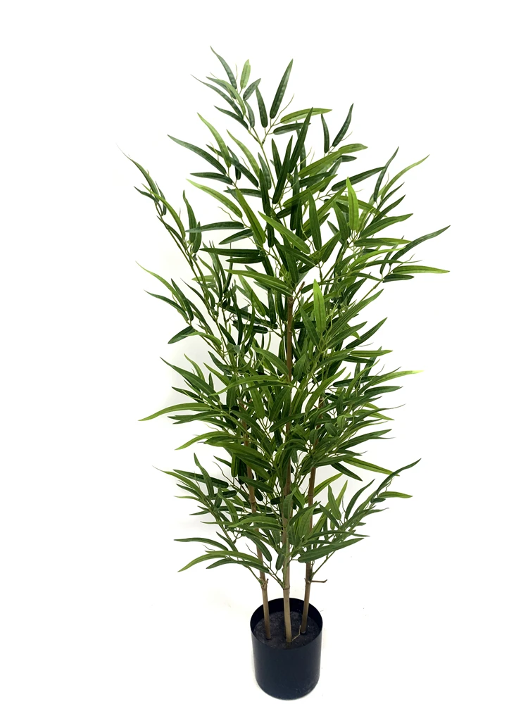 Tp01 High Quality Indoor Outdoor Bamboos Leave Plant Tall Tree Fake