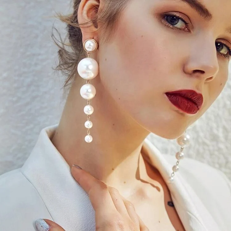 Korean Style Pearl Earrings - Perfect for Party & Gifts