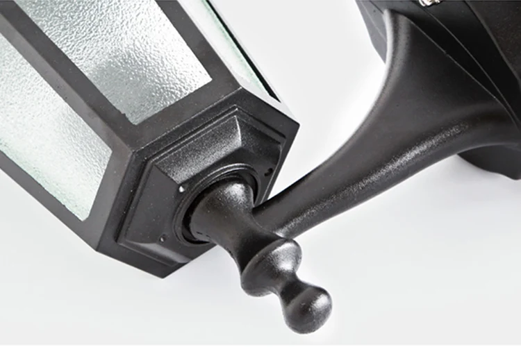 Brief style european modern outdoor wall light E27 glass balcony lamp waterproof lighting fitting aluminum garden light