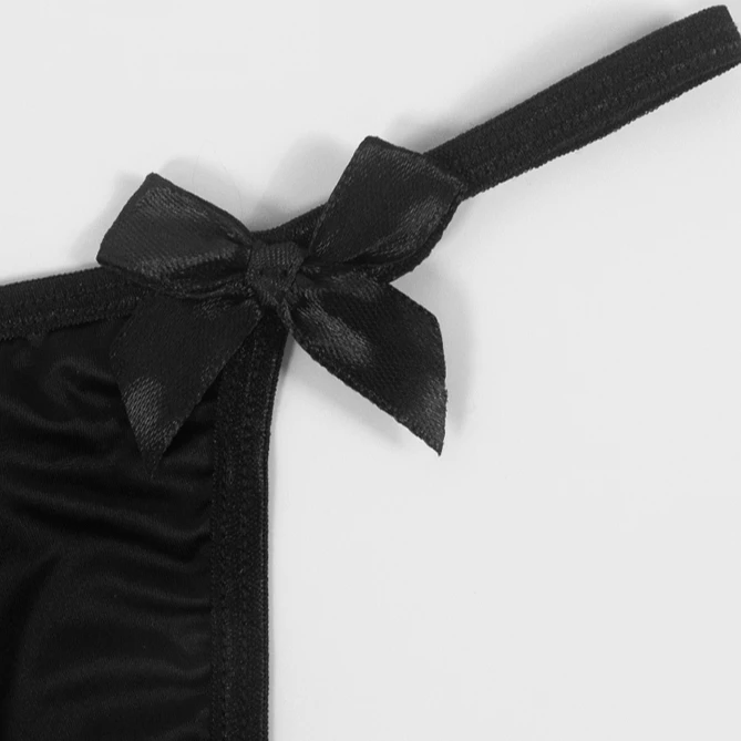 Custom Thong With Gold Chain Women G String Sexy Panties For Girls