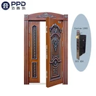 Phipulo 2020 Mais Recente Projeto China Fornecedor Port&atilde;o Porta de Ferro Moderno Design de Alta Qualidade Venda Quente Duplo Porta de A&ccedil;o de Seguran&ccedil;a