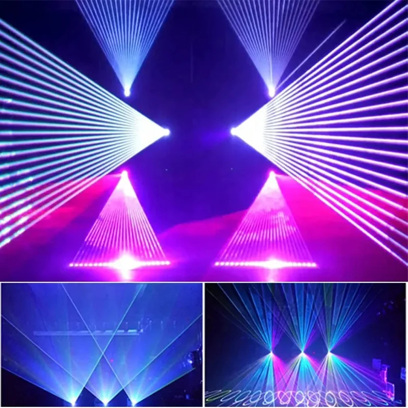 2w 3w 5w 10w Laser Show Ilda 3d Laser Projector Party Disco Stage Full Color Lazer Animation Dj