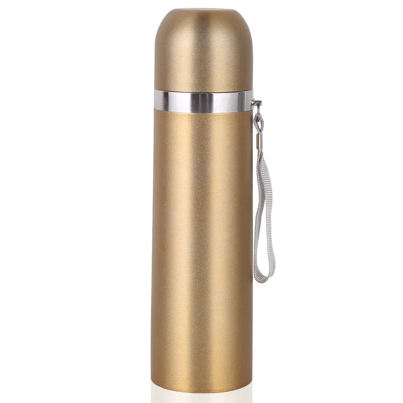 自定义标志 500毫升 thermo blumer 不锈钢偷水杯子弹运动水壶