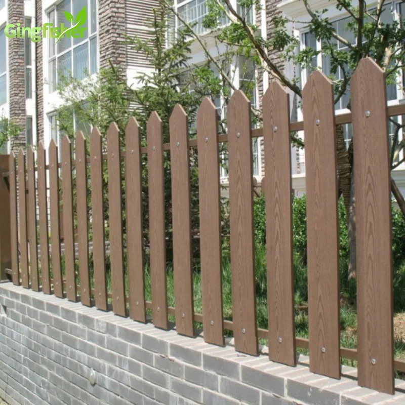 Composite Wood Plastic Picket Fence For Sale - Buy Plastic Picket Fence ...