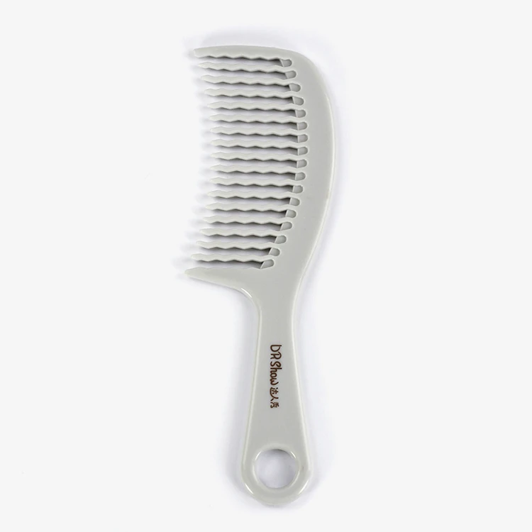 Unbreakable Hair Salon Large Tooth Detangle Comb Shampoo Plastic Wide