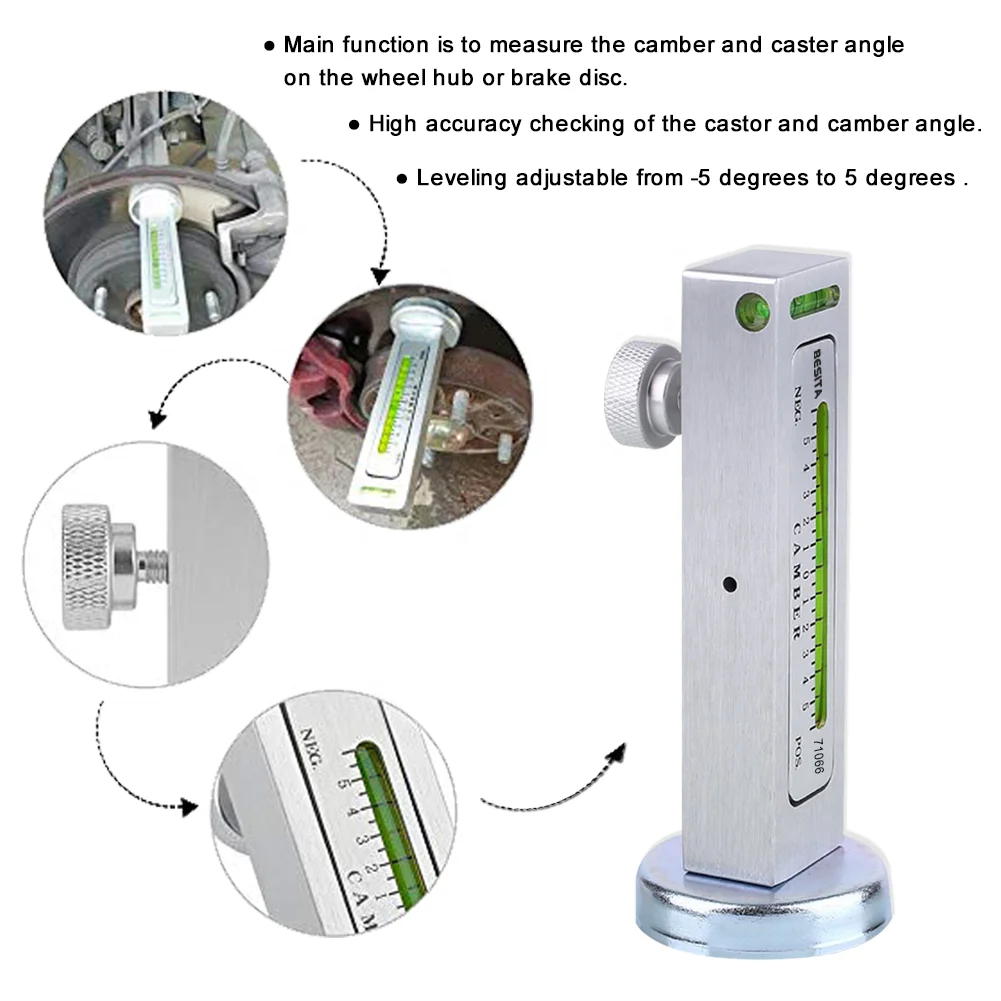 Besita Wheel Alignment Tool Adjustable&universal Gauge Tool
