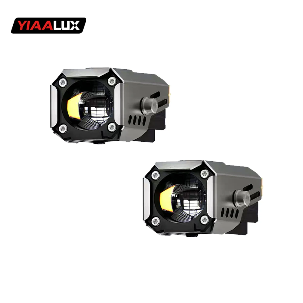 Led Fog 1.89" 50W Motorcycle Auxiliary Light With Switch Wire Harness for BMW Motorcycle Driving Light Dual Beam With DRL supplier