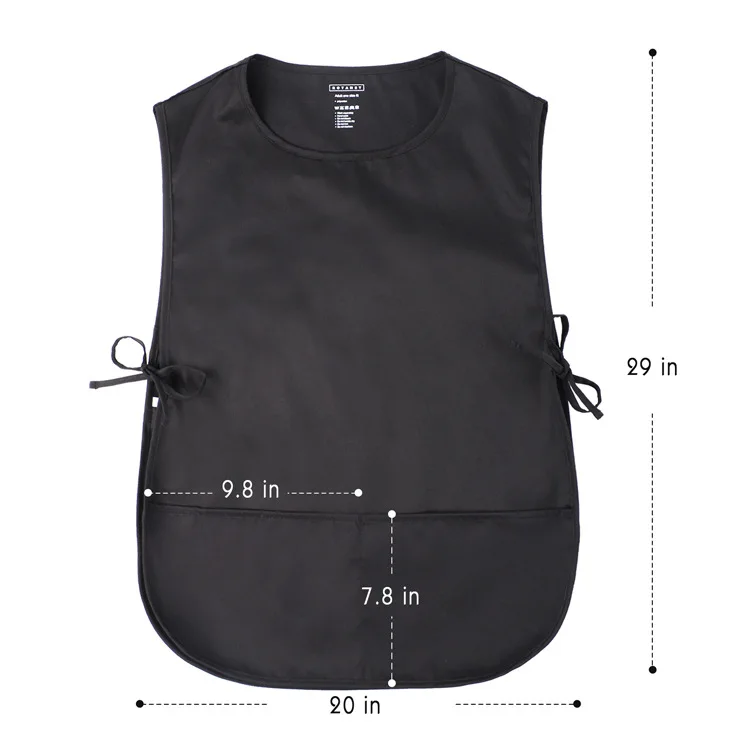 Double Apron Vest Style Apron For Men And Women Personalized Smocks