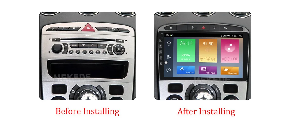 Mekede M200 Android 10 8core 2+32g Car Dvd Multimedia Player For ...