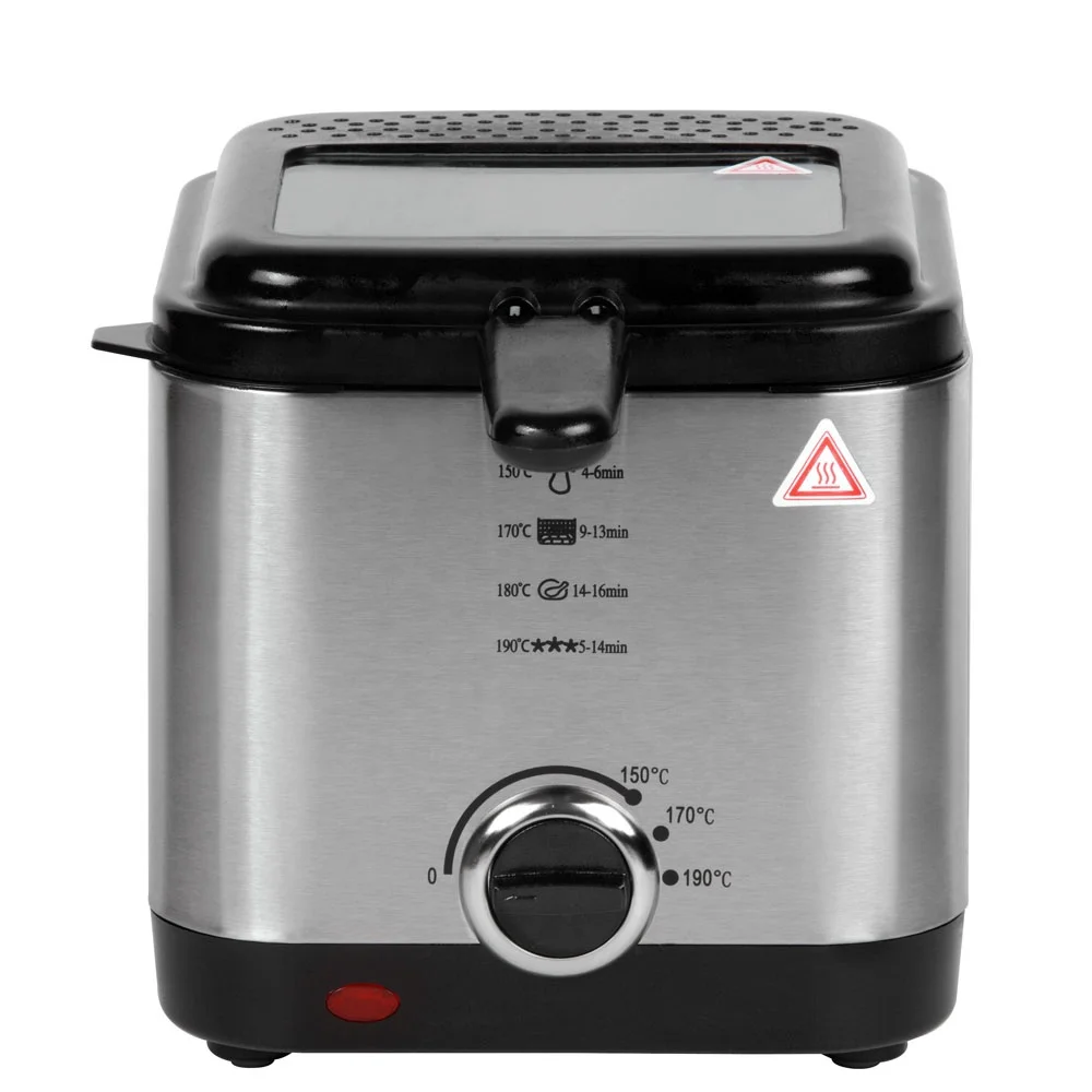 900w Automatic Chicken Deep Fryer Machine 1.5l Electric Deep Fryer