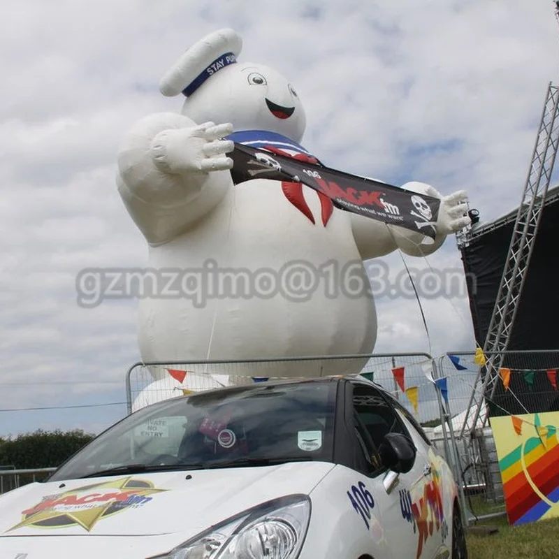 Inflatable Stay Puft Marshmallow Man Ghostbusters Custom Advertising