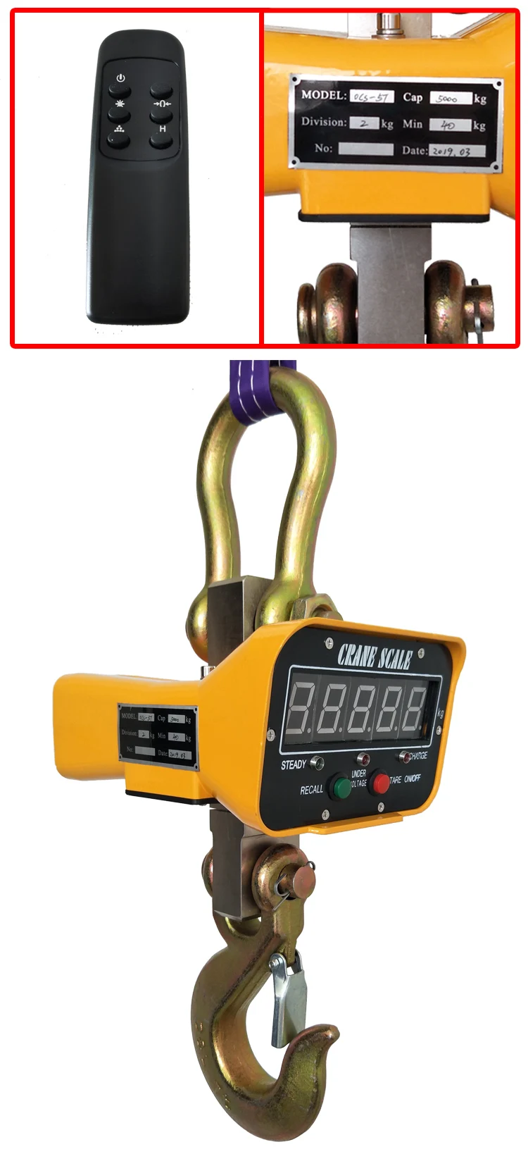 1000kg To 10 Ton Electronic Hoist Electronics Weighing Wholesale Hoist Scale Buy Digital