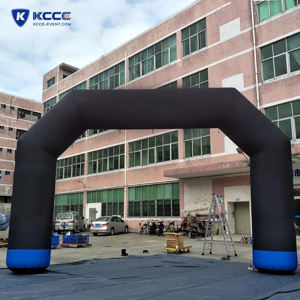KCCE Outdoor Inflatable Archway Inflatable Start Finish Line Racing Arch Banners with Air Blower