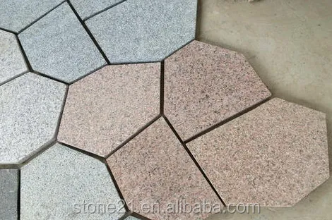 Hexágono Piedra De Pavimentación Para El Patio Y Jardín - Buy Losas De