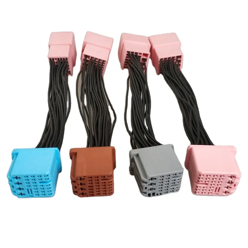 Car Iso Radio Plug Car Stereo 40 Pin Male Auto Electrical Wire