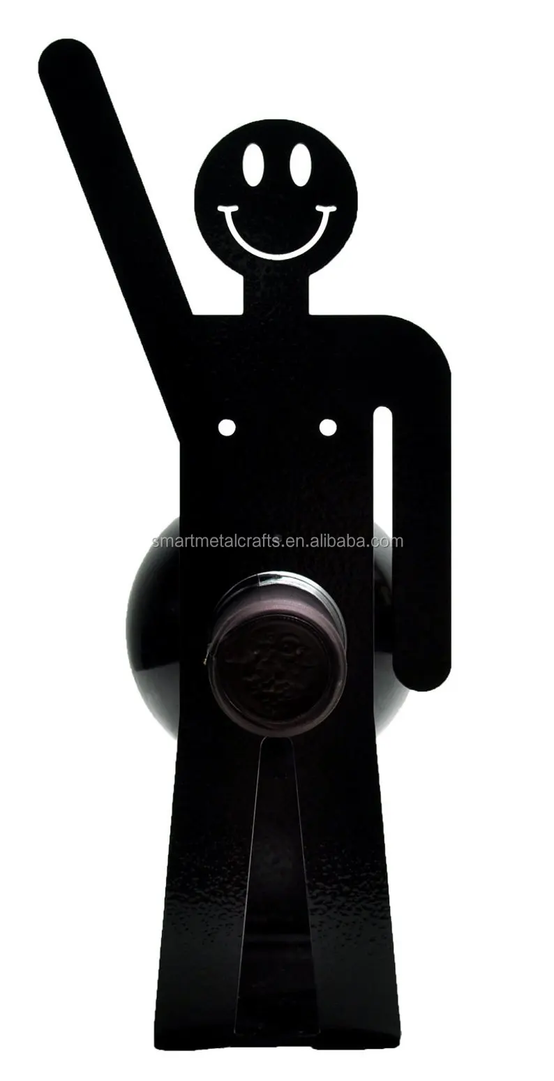 Creative Funny Villain Single Bottle Wine Display Rack Wine Storage