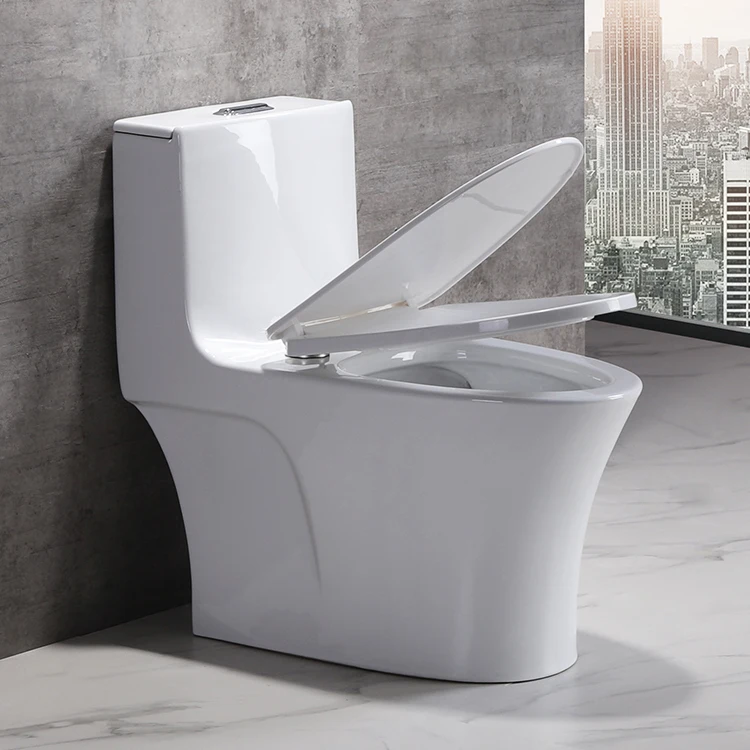 New designs hotel philippine dual flush siphonic one piece sanitary ware ceramic toilet bathroom commode wc toilet in china details