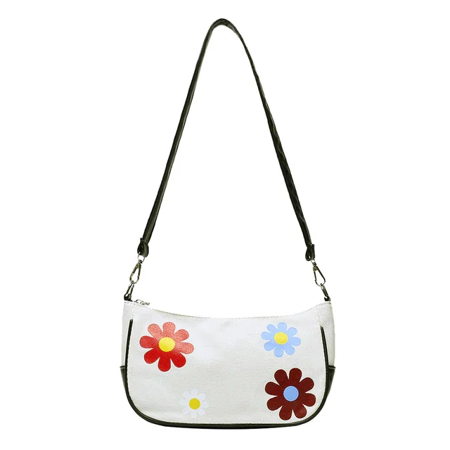 product-GF bags-fashion cute Canvas PU girls Crossbody Shoulder Bags Women Flower Splicing ladies Sm