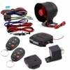 Wireless plastic Auto-rearming Anti remote security car alarm with Remote trunk release one way car alarm system