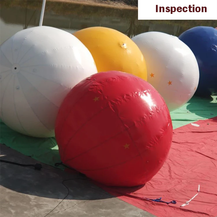 giant inflatable ball to ride in