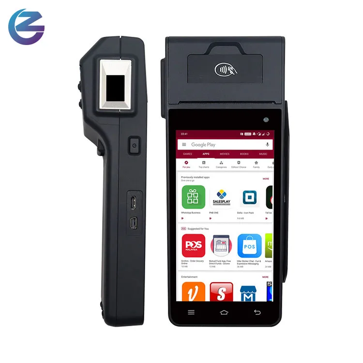 Card Swipe Machine with Printer - Z90 Android POS System