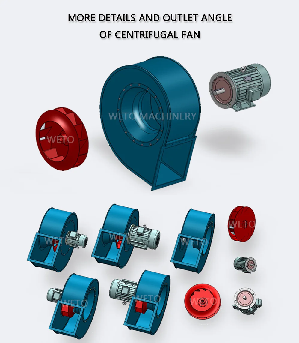 Centrifugal Blower, 15kw, 1.5KW-7.5KW, Cast Iron - detail 8