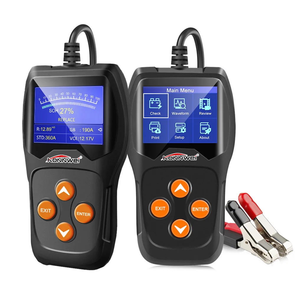 Kw850 Konnwei Car Obd2 Diagnostic Scanner Obd2 And Can Scan Tool Engine ...