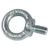 China manufacturer Galvanized Din580 drop forged Metric thread Anchor Lifting Eye Bolt, ISO9001