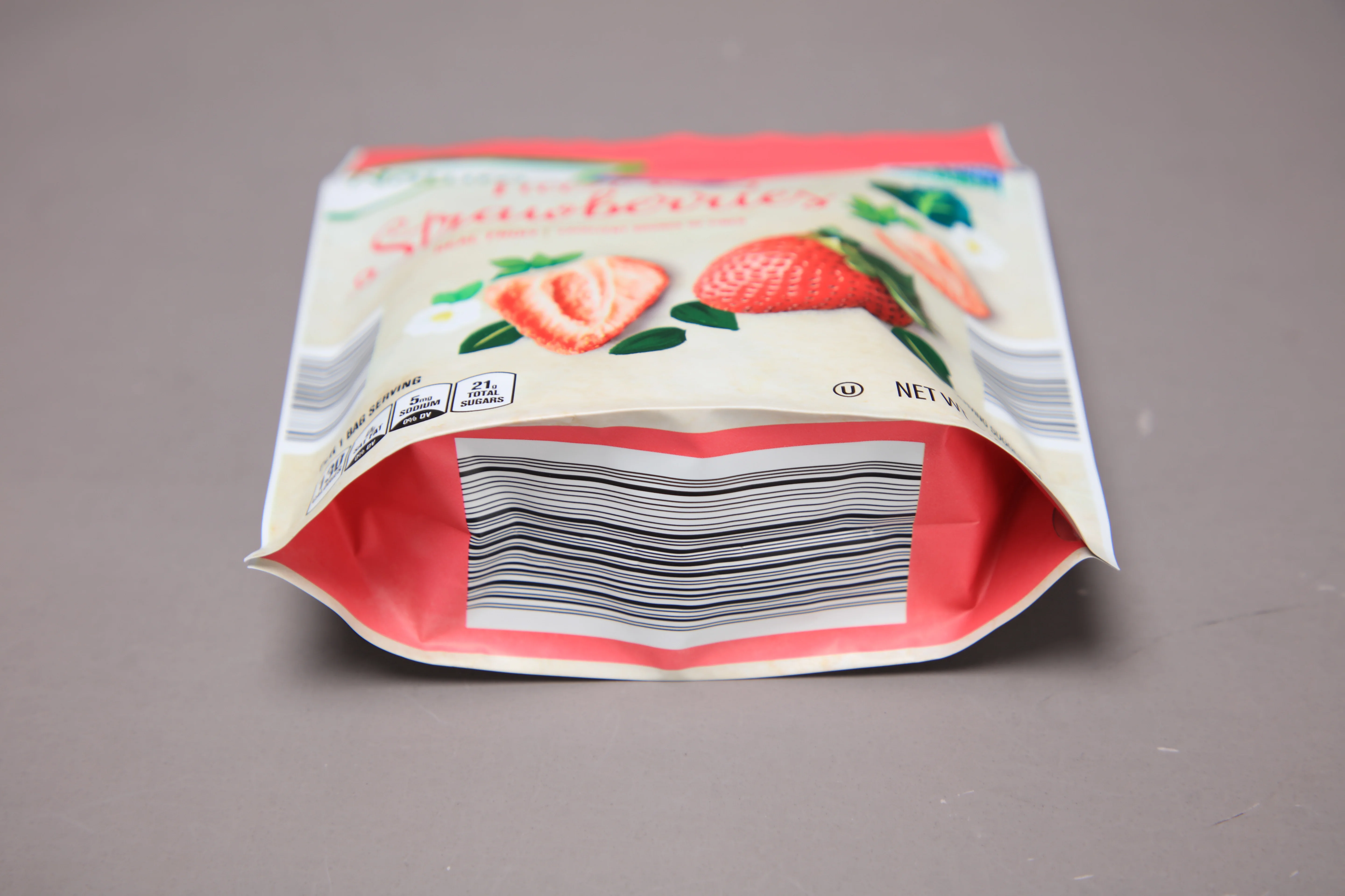 便宜的价格定制可再密封拉链铝站立袋食品包装袋