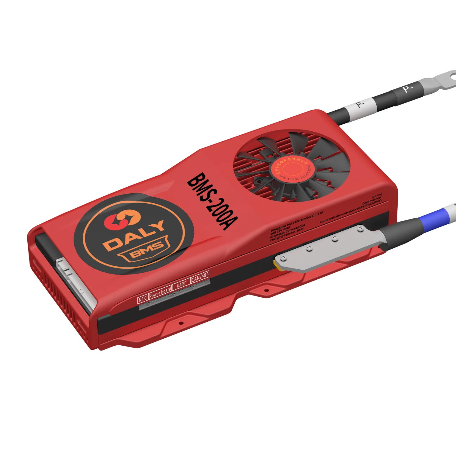 Daly 20S 200A 72V Li-ion Battery BMS with UART/BT - Reliable 