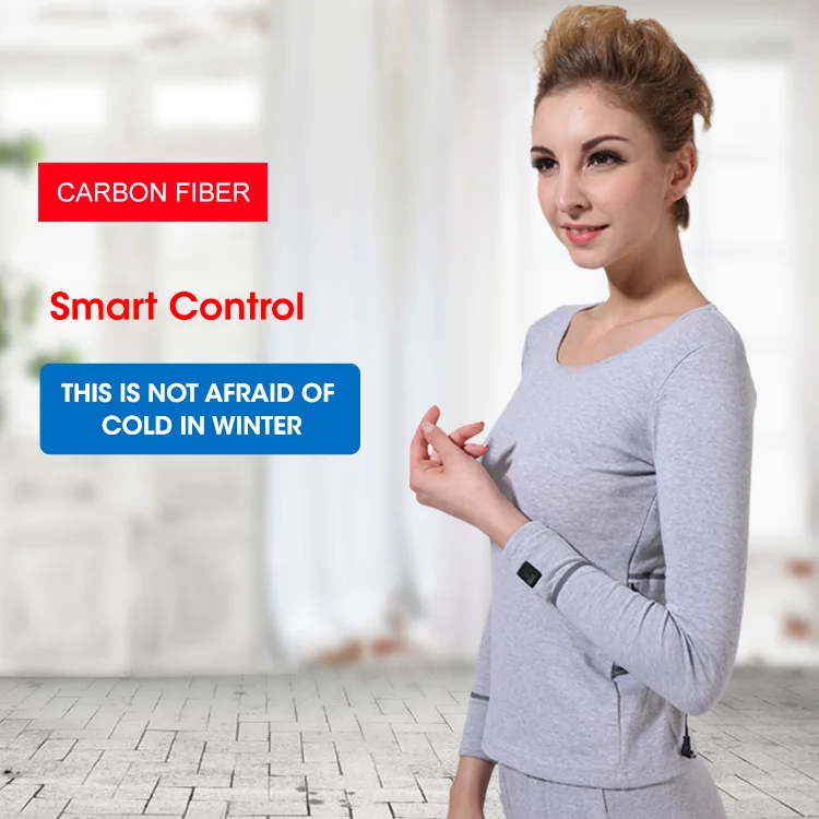 Warm Clothing Battery Powered Operated Underwear Electric Mens Thermal