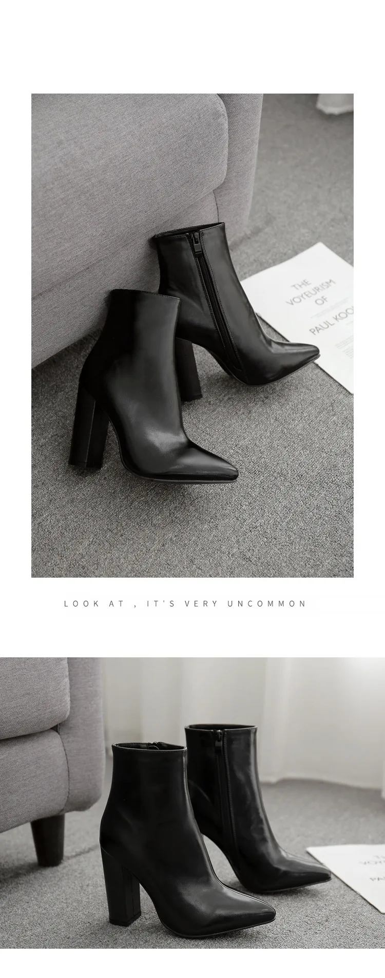 Nuevo Modelo Corto Plaid Bota Tacón Cuadrado Botas Para Mujeres De Lujo De  Las Señoras De Tacón Puntiagudo Dedo Del Pie Zapatos De Arranque - Buy Botas,Venta  Al Por Mayor De Zapatos