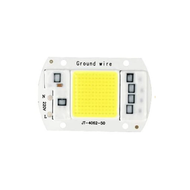 Smart Electronics 10W 20W 30W 50W LED lamp COB Chip 220V 240V LED COB bulb lamp IP65 IC smart driver cold / warm white LED bulb