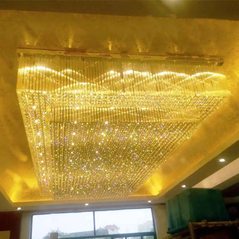 High end Showsun brand Large Crystal Chandelier Newest Style Luxury in Color